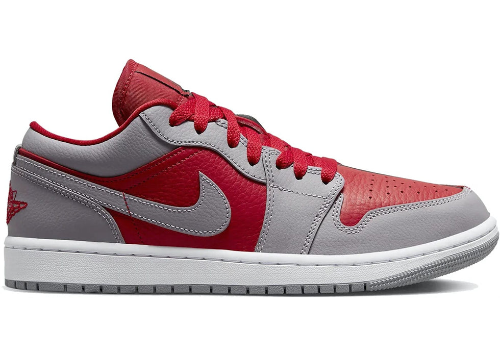 Jordan 1 Low SE Homage Split Gym Red Cement Grey (Women's)