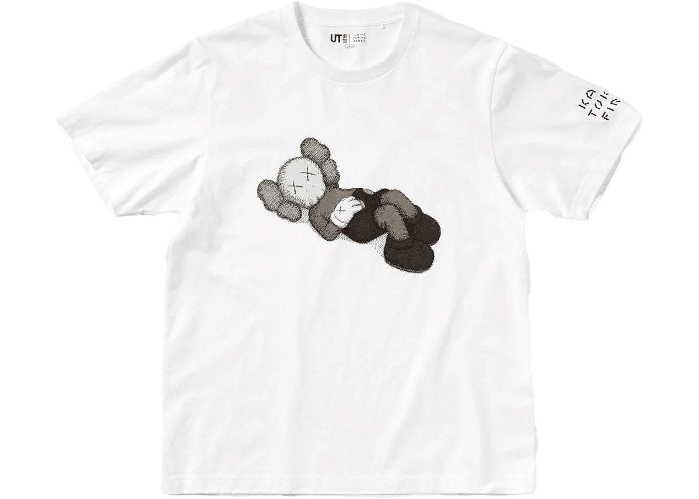 KAWS x Uniqlo Tokyo First Tee (Asia Sizing) White