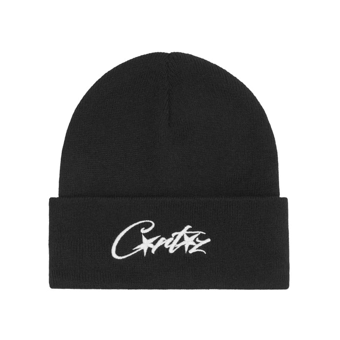 Corteiz Folded Allstarz Beanie Black
