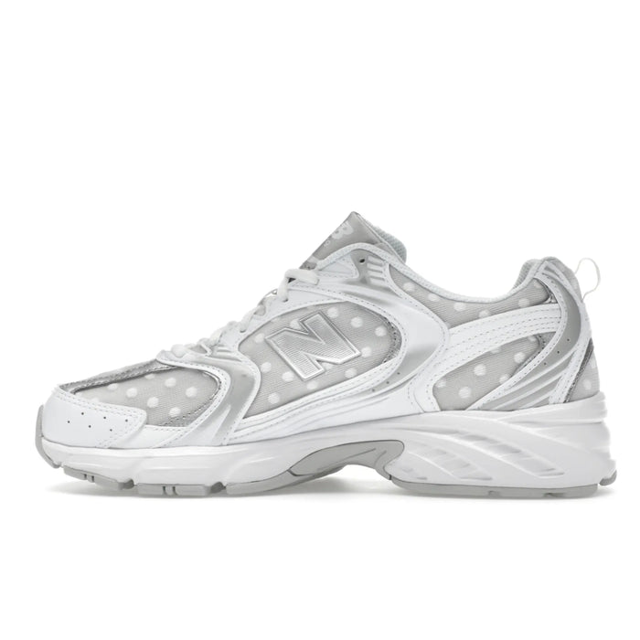 New Balance 530 Silver Metallic Polka Dots