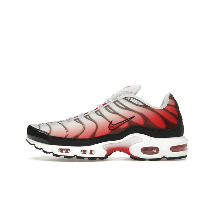 Nike Air Max Plus White Black University Red