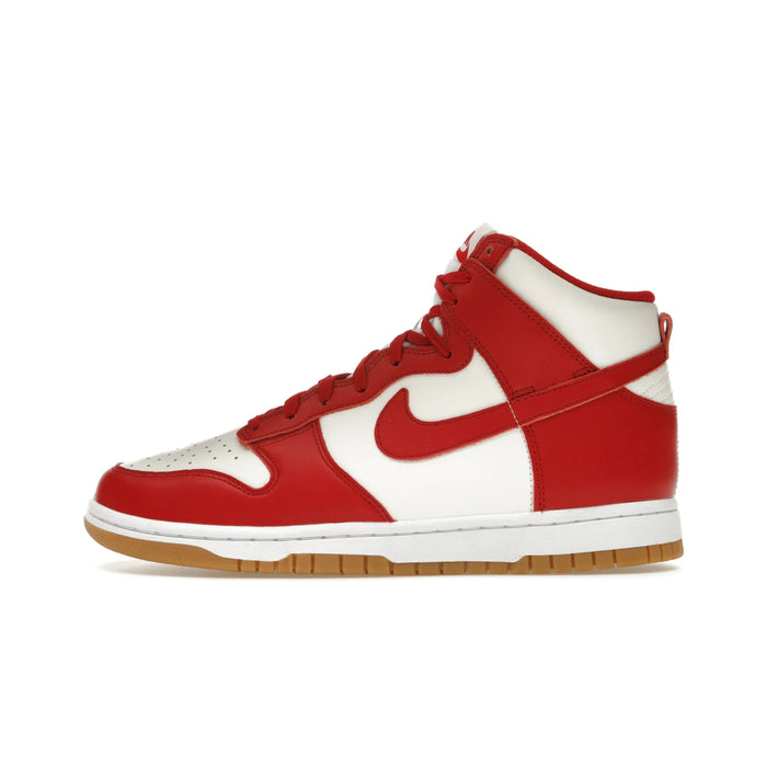 Nike Dunk High Sail Gym Red Gum (Women's)
