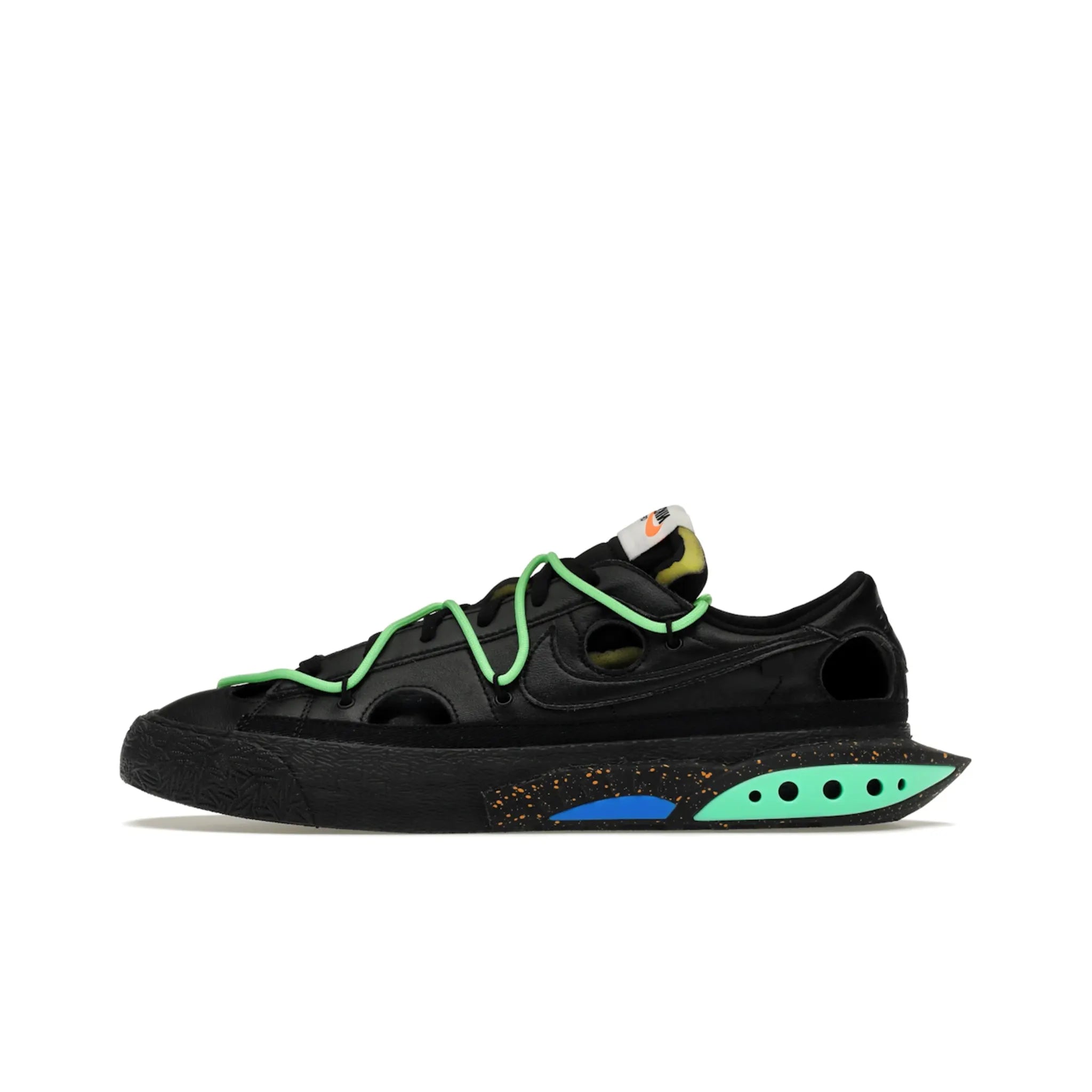 Nike Blazer Low Off-White Black Electro Green