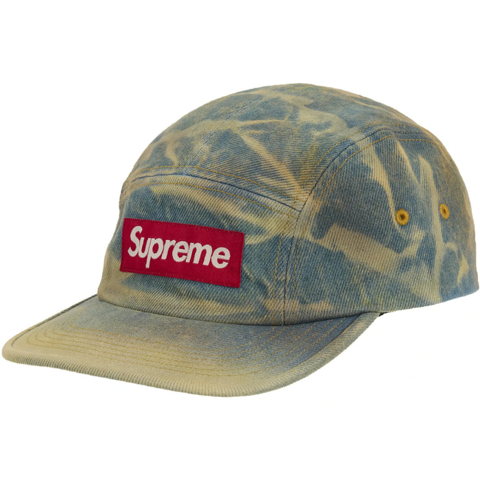 Supreme Denim Camp Cap (FW25) Washed Indigo