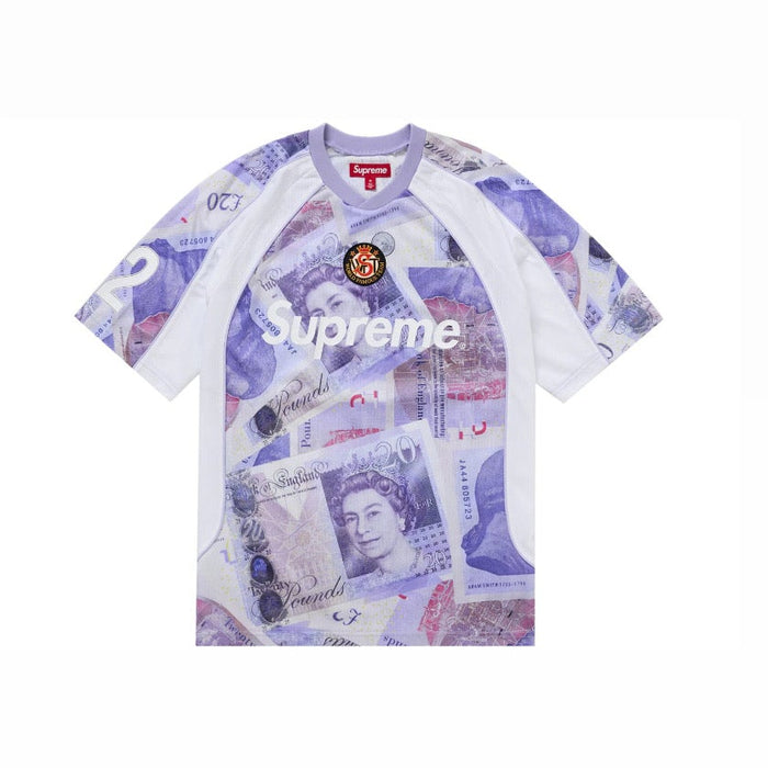 Supreme Pounds Soccer Jersey White