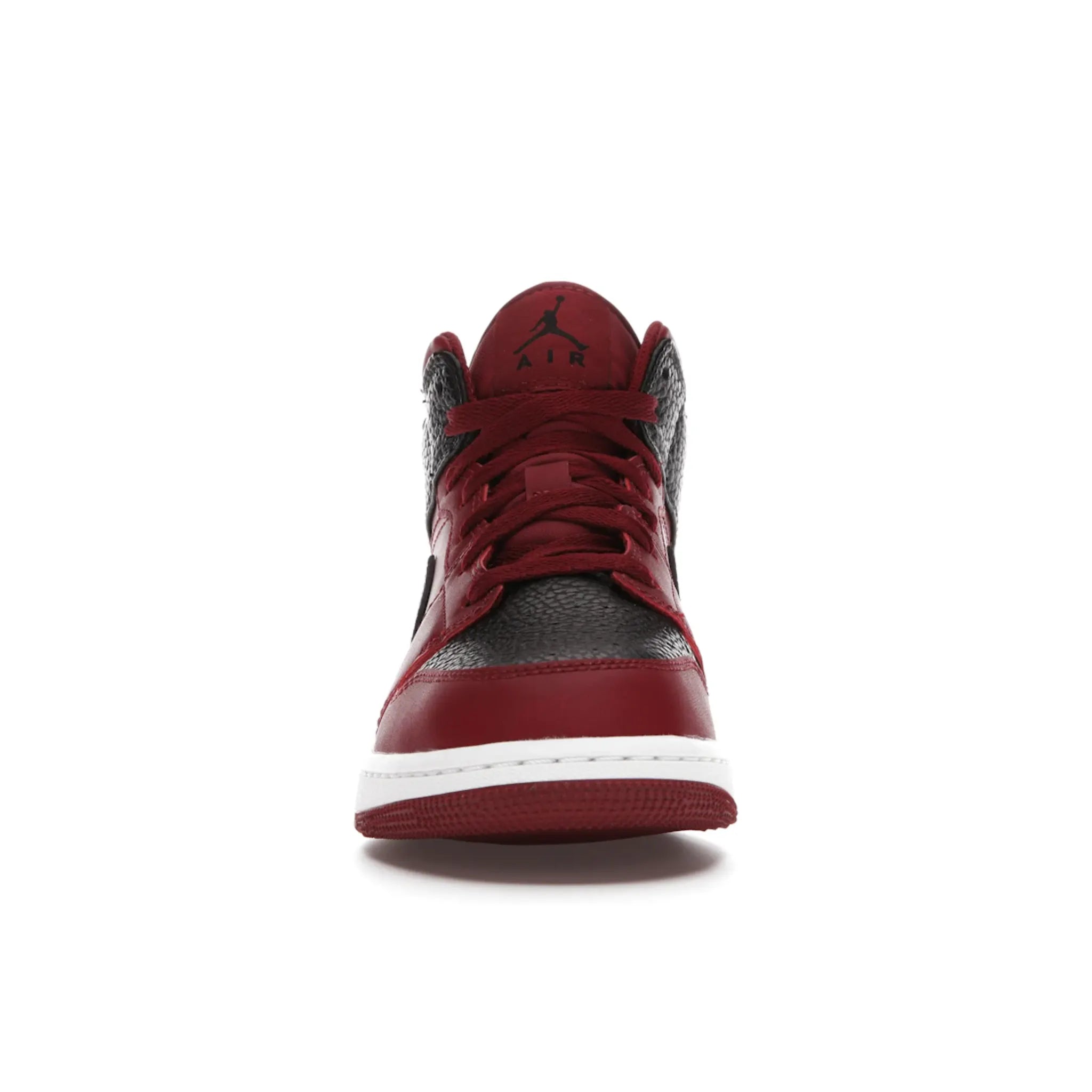 Jordan 1 Mid Team Red Black White (GS)
