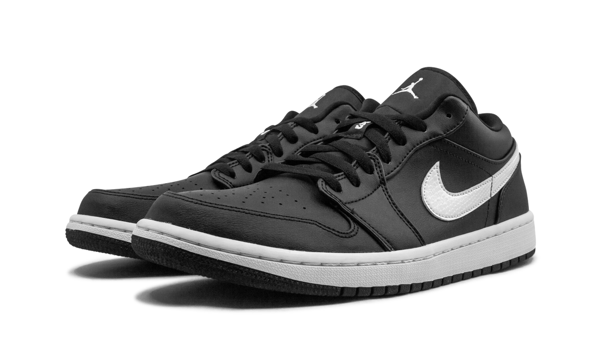 Jordan 1 Low Black White (Women's)