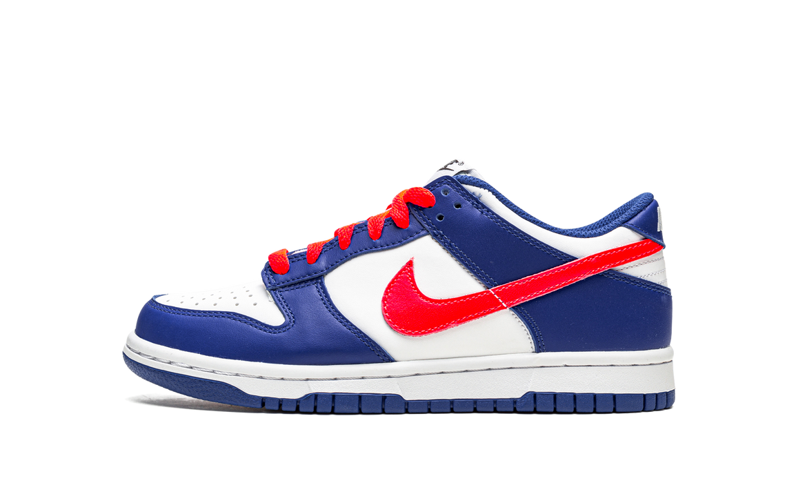 Nike Dunk Low Bright Crimson Game Royal (GS)