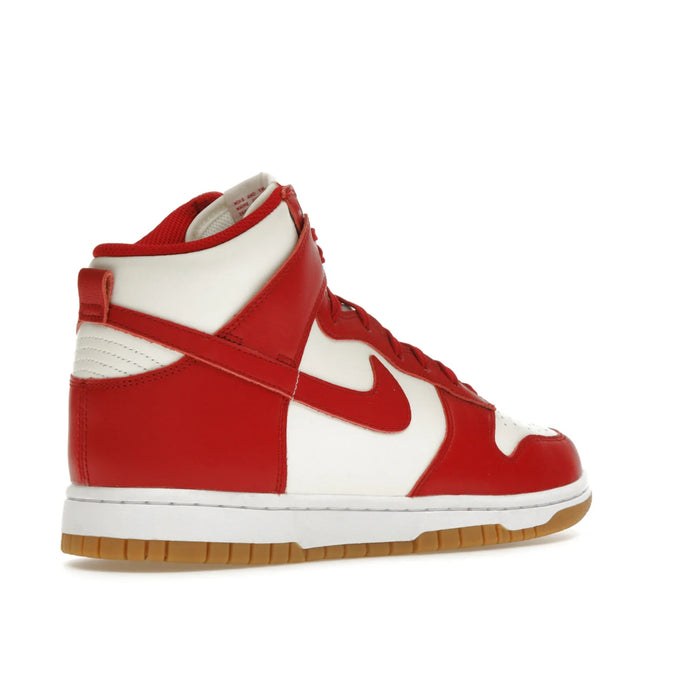 Nike Dunk High Sail Gym Red Gum (Women's)