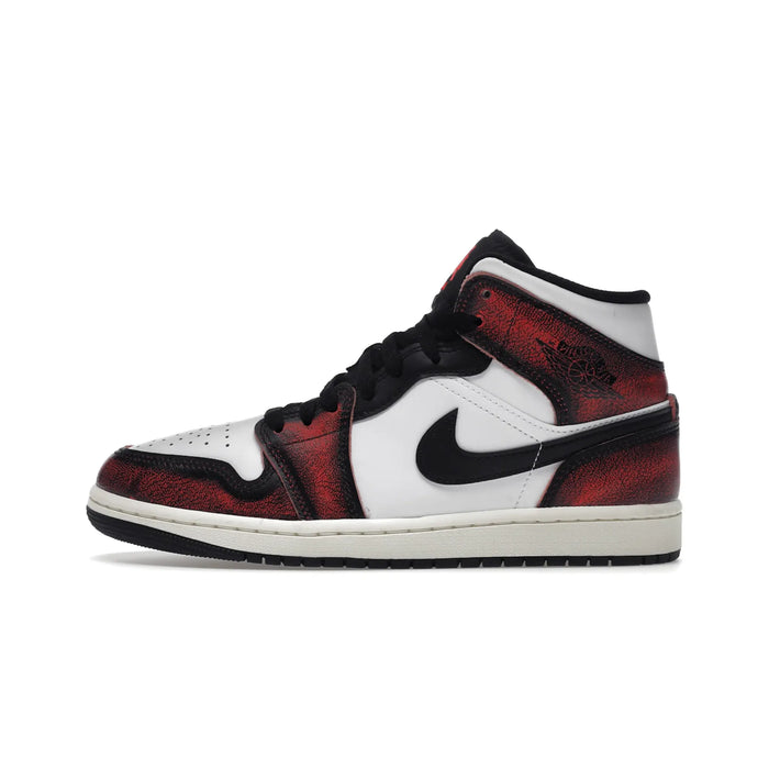Jordan 1 Mid Wear-Away Chicago