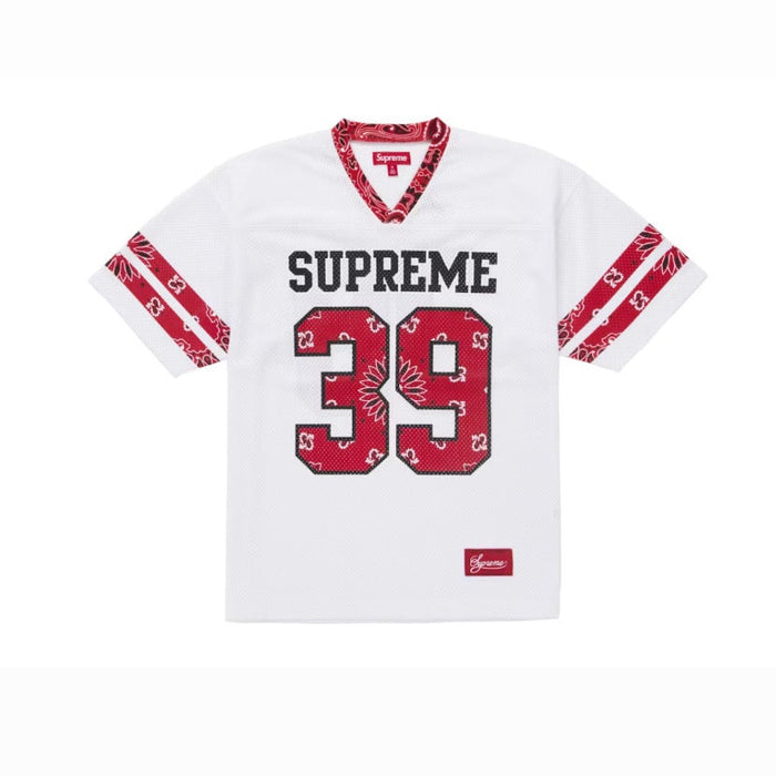 Supreme Bandana Football Jersey White