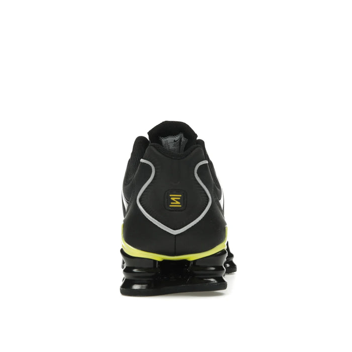 Nike Shox TL Black Dynamic Yellow Metallic Silver