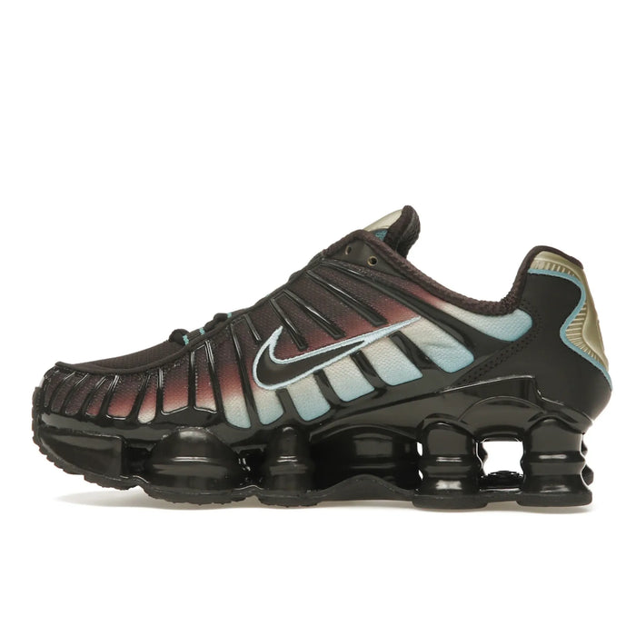 Nike Shox TL Velvet Brown Denim Turquoise (Women's)