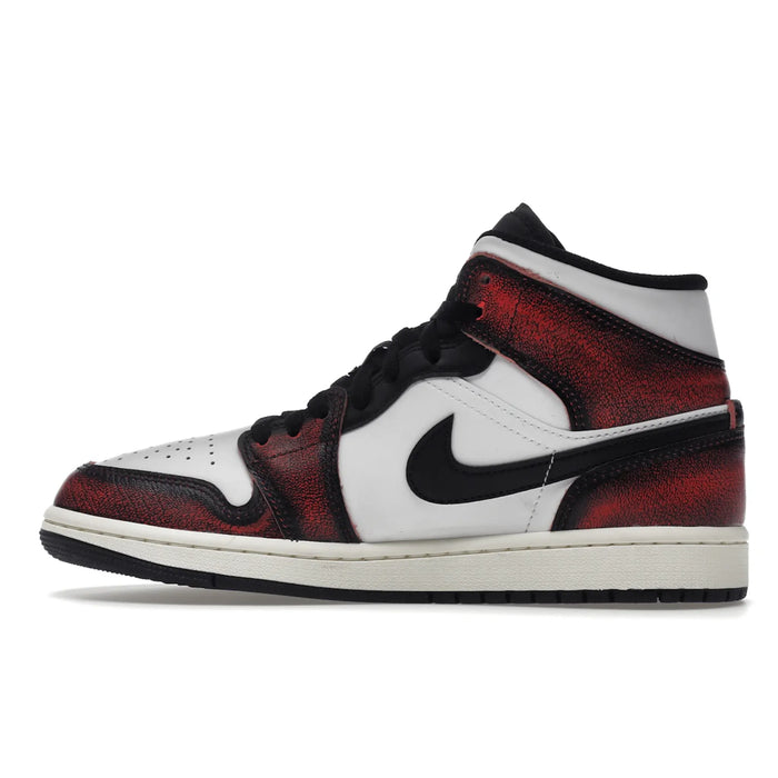 Jordan 1 Mid Wear-Away Chicago
