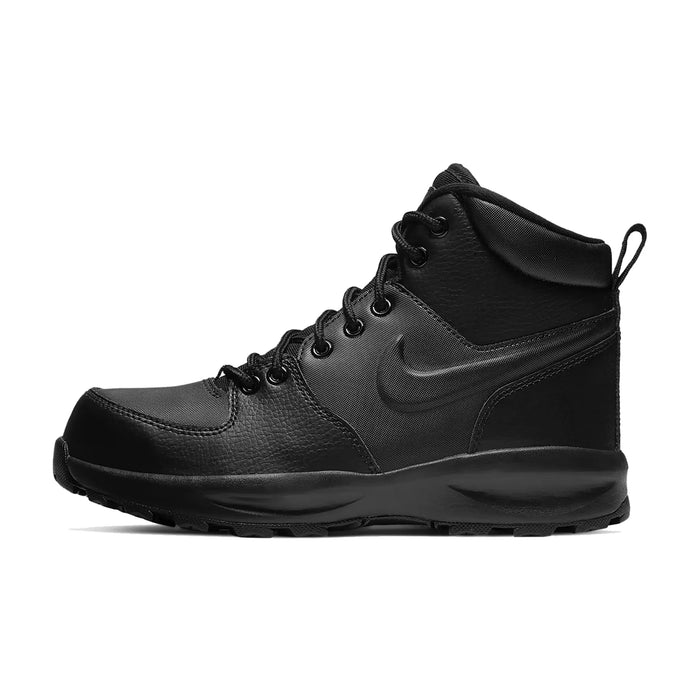 Nike Manoa Leather Triple Black (GS)
