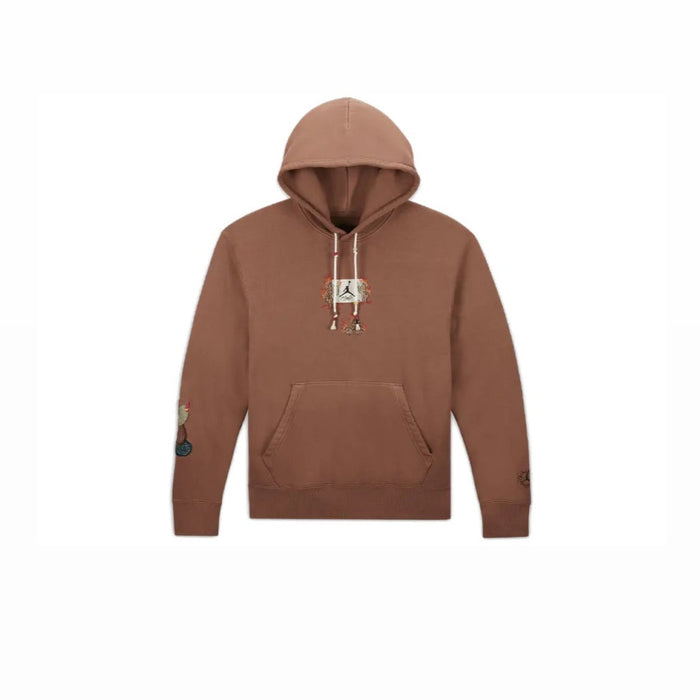 Travis Scott x Jordan Flight Graphic Hoodie Archaeo Brown
