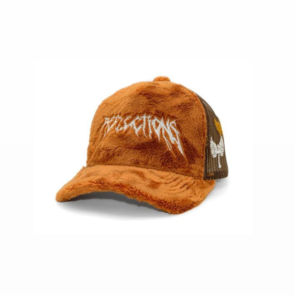 Reflection Luxury Fuzzy Trucker Teddy Bear Brown