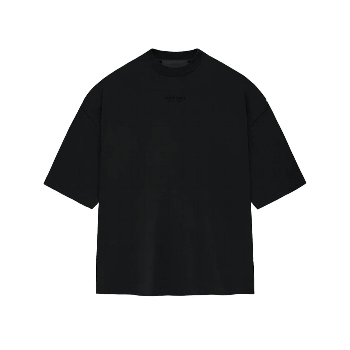 Fear of God Essentials Small Logo Tee Jet Black