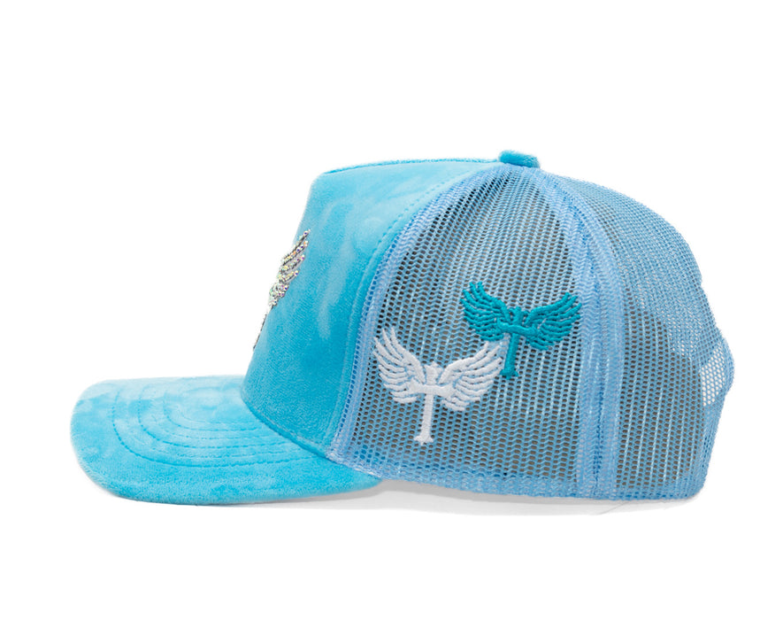 Reflection Luxury Fuzzy Cap Baby Blue