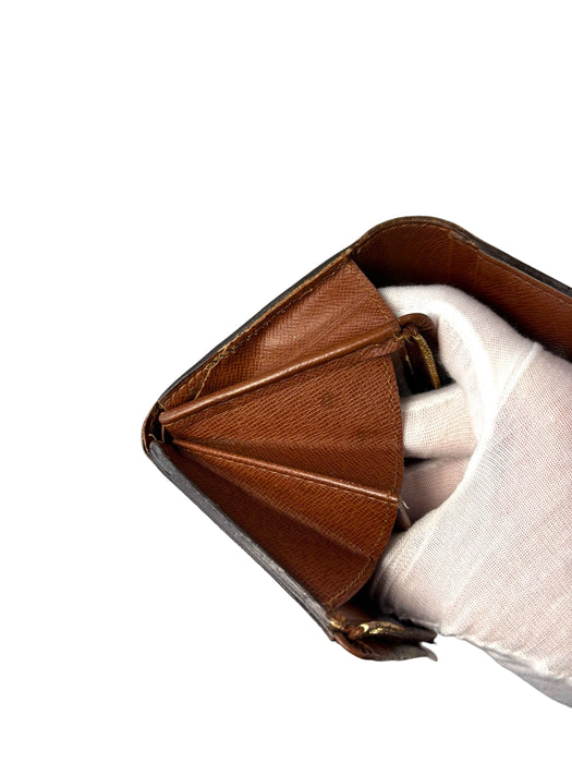 Louis Vuitton Monogram Porte Monnaie Tresor Bi-fold Wallet