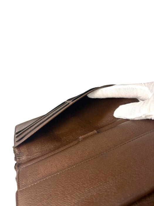 Louis Vuitton Damier Ebene Porte Tresor International Wallet