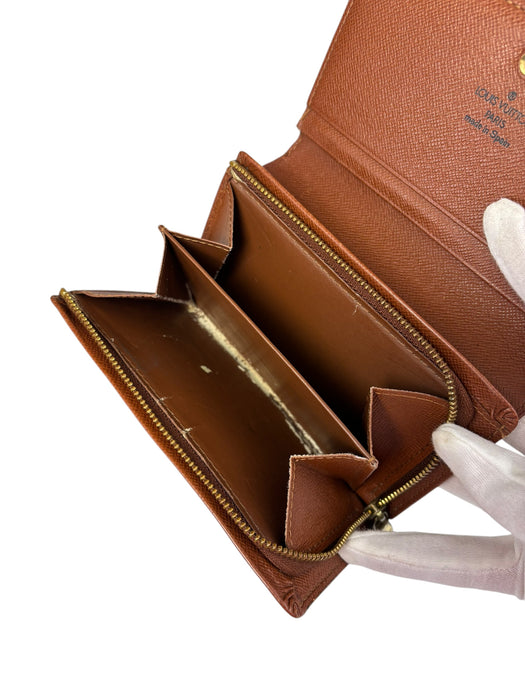 Louis Vuitton Porte Monnaie Bifold Monogram Wallet