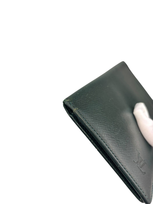 Louis Vuitton Taiga Leather Porte Valeur Bi-fold Wallet