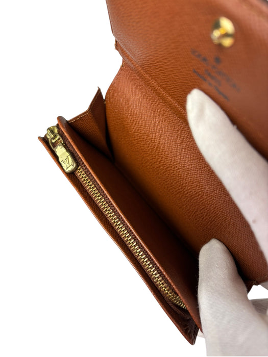 Louis Vuitton Porte Monnaie Bifold Monogram Wallet