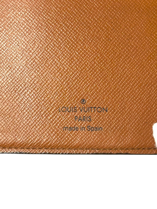 Louis Vuitton Porte Chequier Cartes Credit European Checkbook Wallet