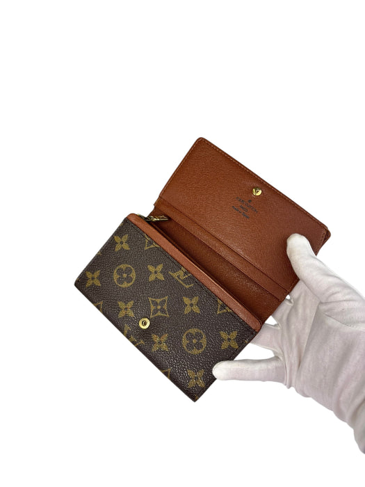 Louis Vuitton Porte Monnaie Bifold Monogram Wallet