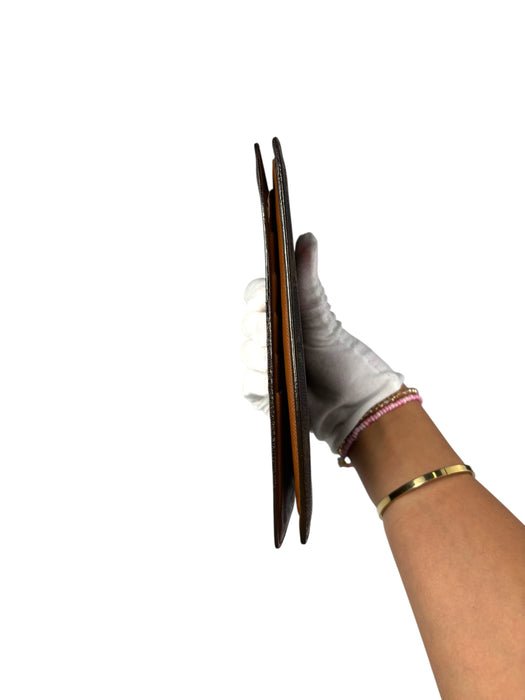 Louis Vuitton Porte Chequier Cartes Credit European Checkbook Wallet