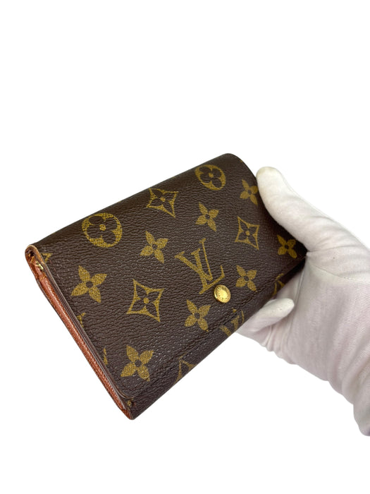 Louis Vuitton Porte Monnaie Bifold Monogram Wallet