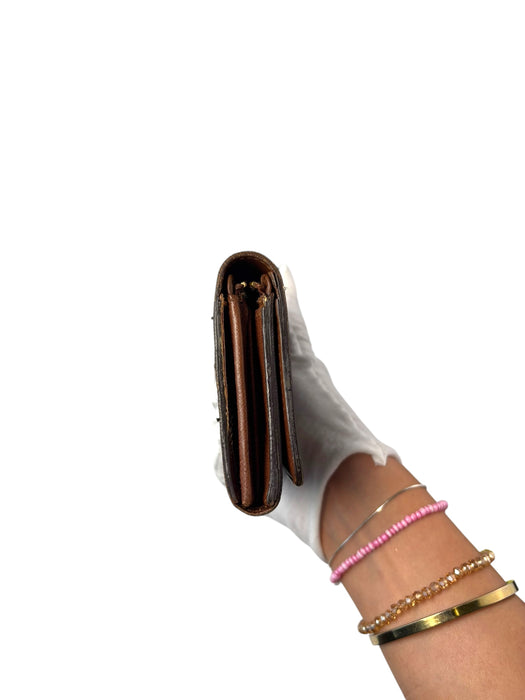 Louis Vuitton Monogram Porte Monnaie Tresor Bi-fold Wallet