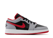 Jordan 1 Low Cement Fire Red (GS)