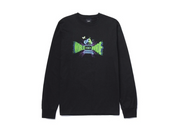 HUF Off-line Longsleeve Tee Black