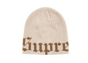 Supreme Old English Printed Beanie (SS26) Brown