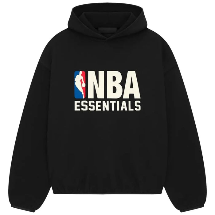 Fear of God Essentials x NBA Hoodie Black