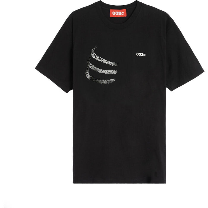 032C Skeleton Poem Tee 'Black'