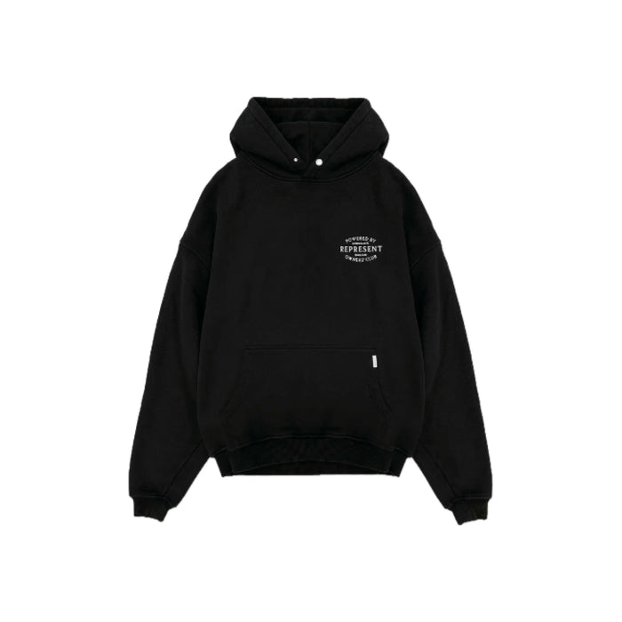 Represent Owners Club Stamp Hoodie Jet Black