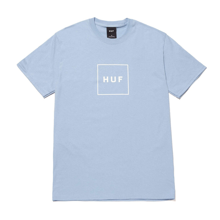 HUF Essentials Box Logo Tee Light Blue