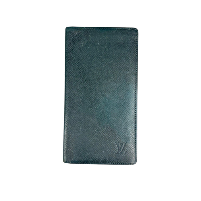 Louis Vuitton Taiga Leather Porte Valeur Bi-fold Wallet