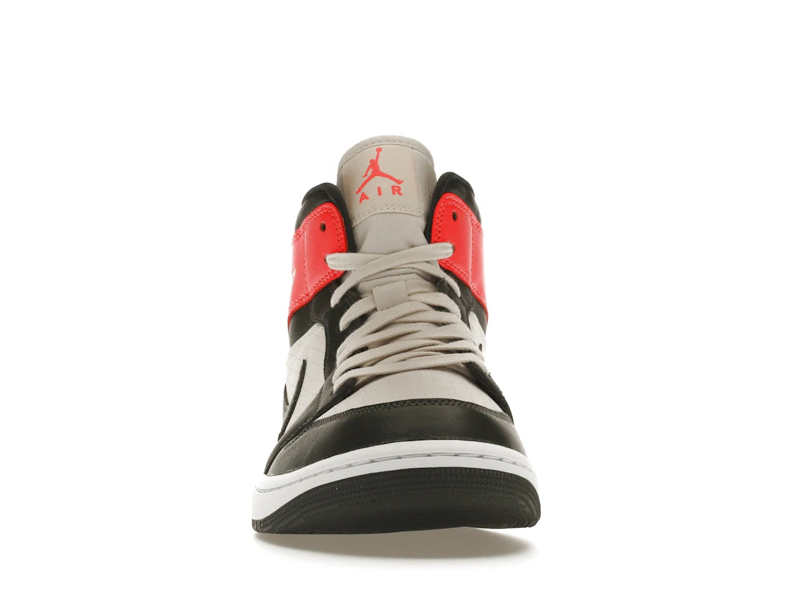 Jordan 1 Mid Newsprint Light Orewood Brown (Women's)