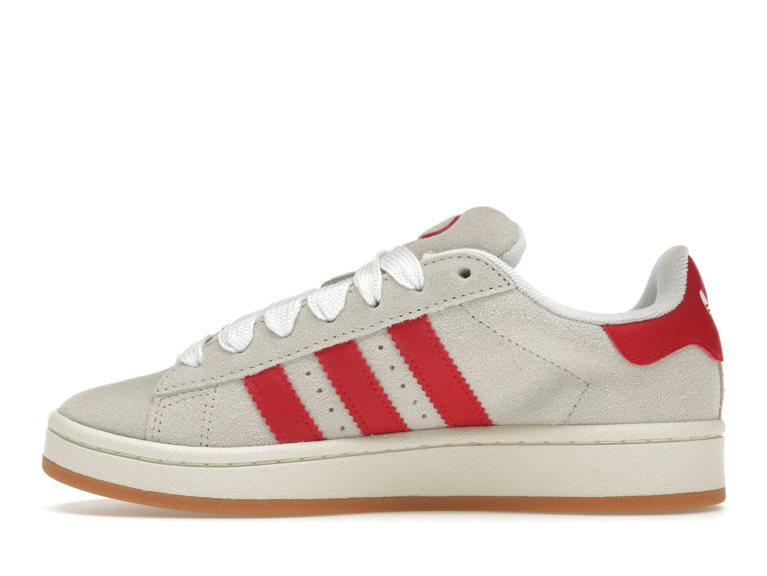 adidas Campus 00s Crystal White Better Scarlet (Women's)