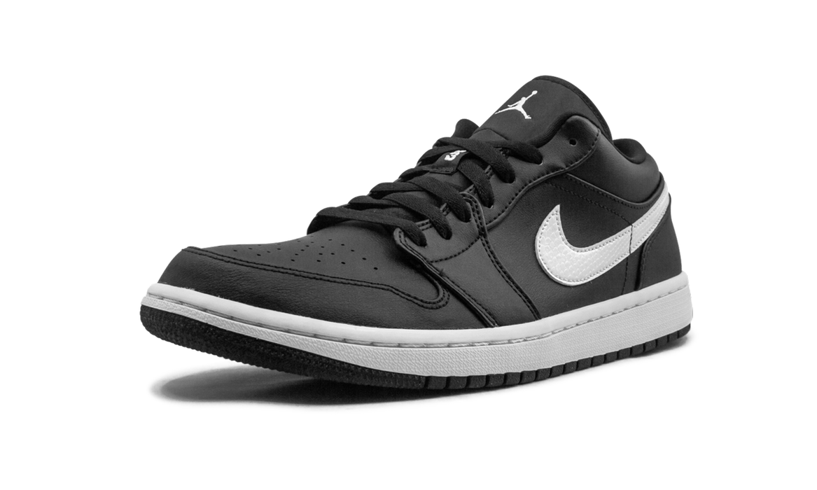 Jordan 1 Low Black White (Women's)