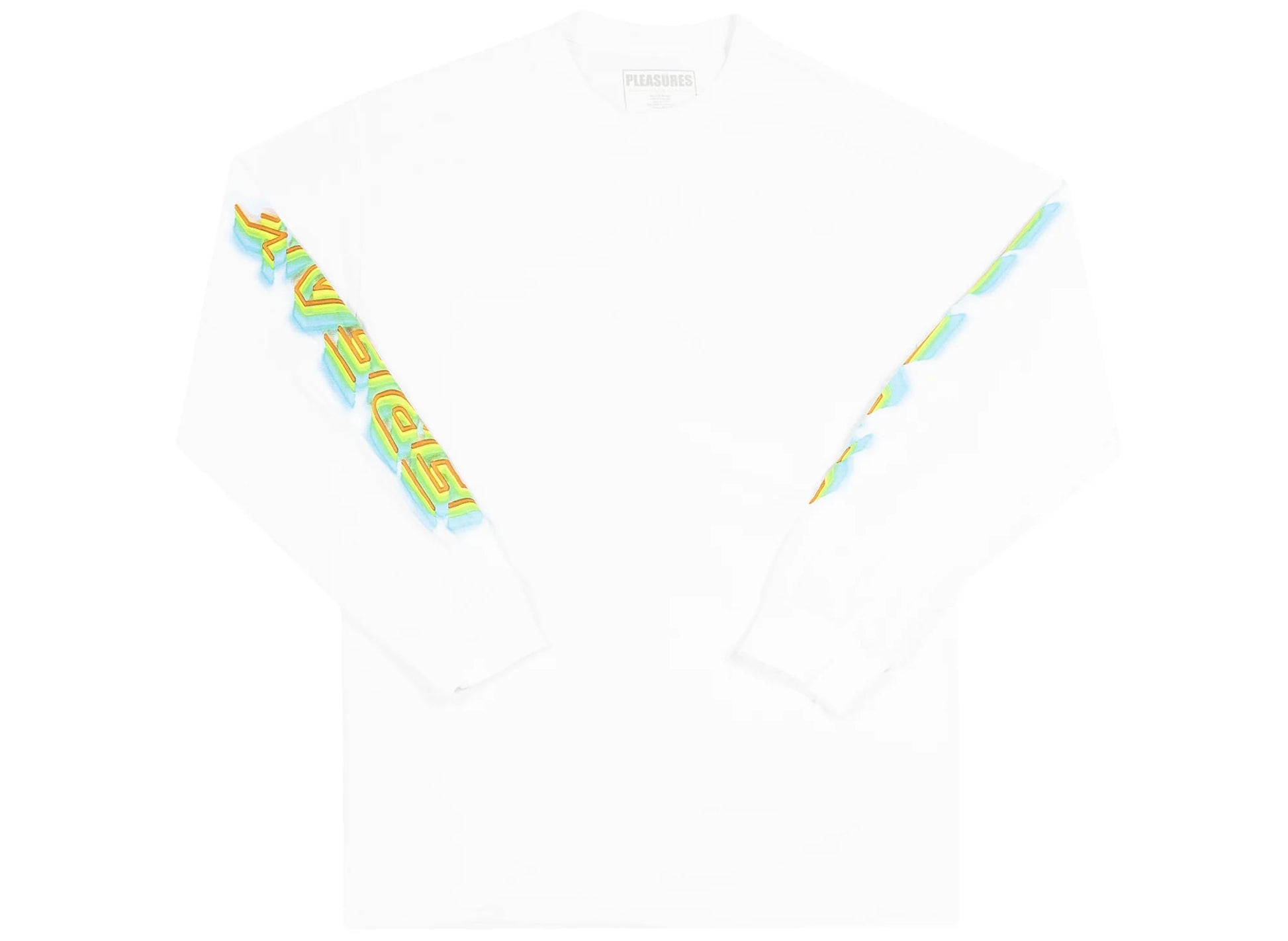 Pleasures Freak Longsleeve Tee White
