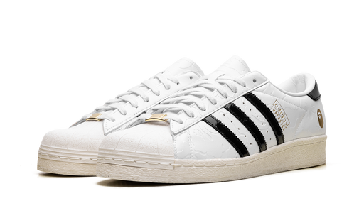 adidas Superstar Vintage Bape White Black