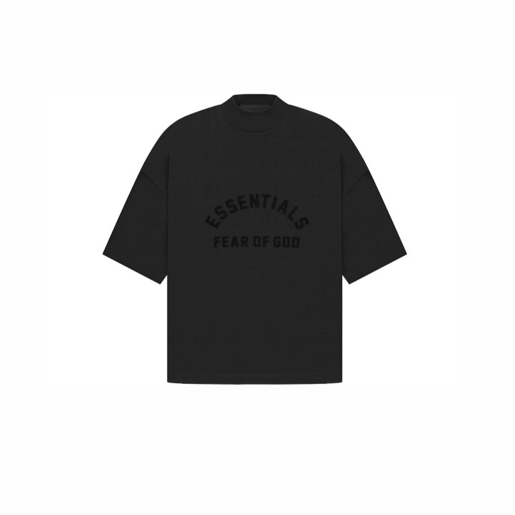 Fear of God Essentials Arch Logo Tee Jet Black