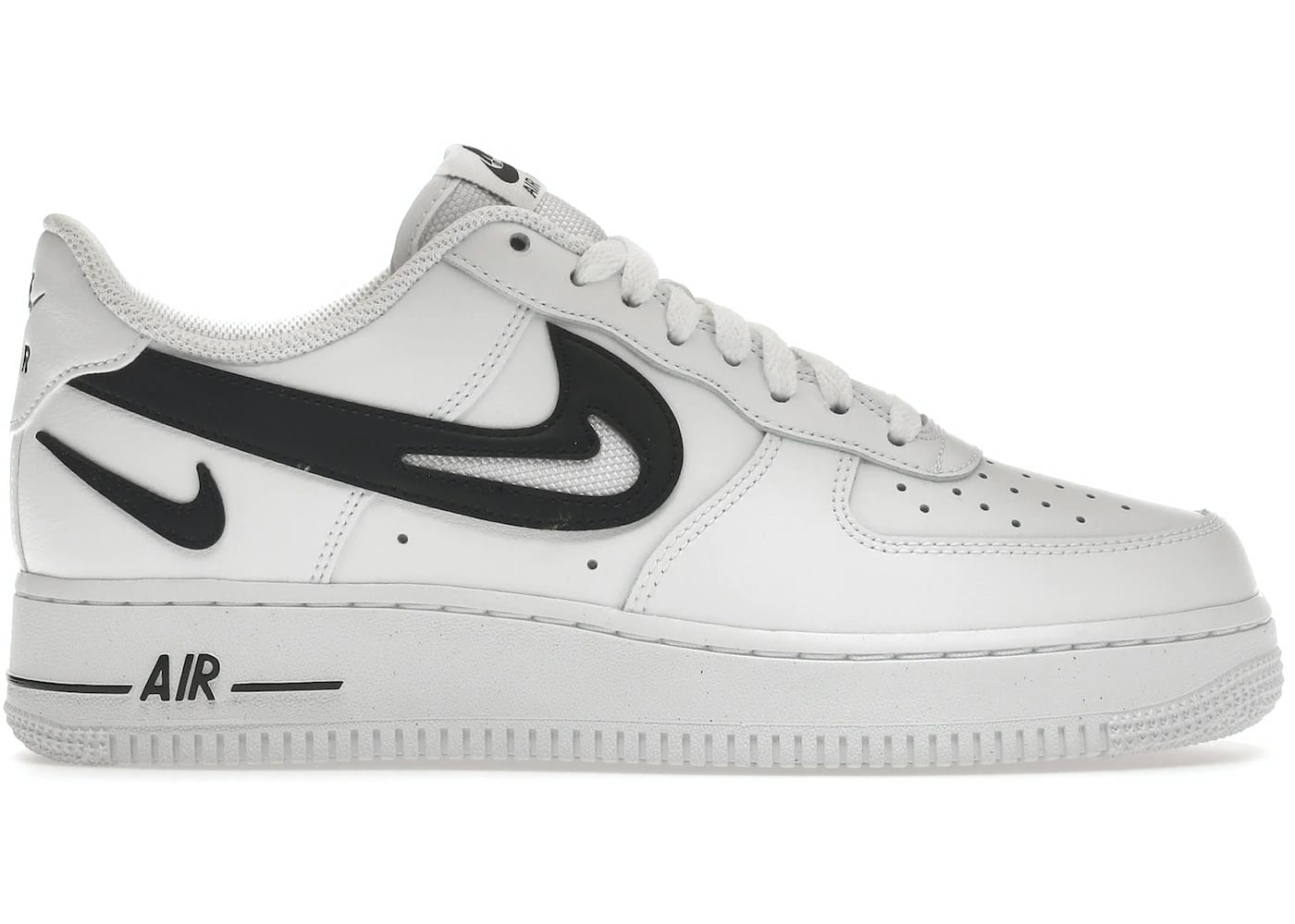 Nike Air Force 1 Low '07 FM Cut Out Swoosh White Black