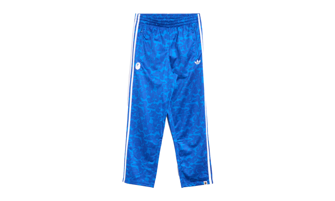 BAPE x adidas All Over Print Track Pants Blue
