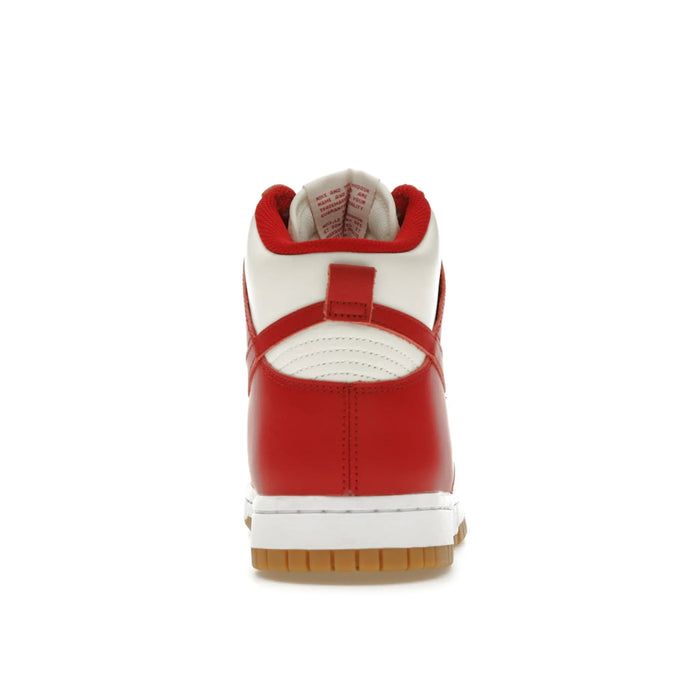 Nike Dunk High Sail Gym Red Gum (Women's)